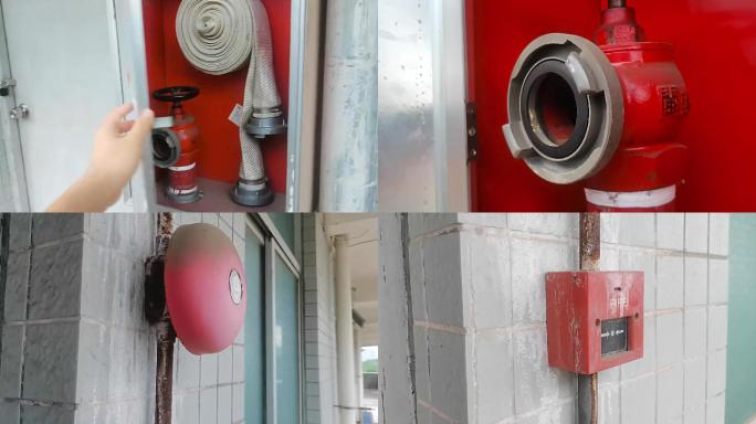 陈旧消防设施 消防安全问题 生锈消防栓