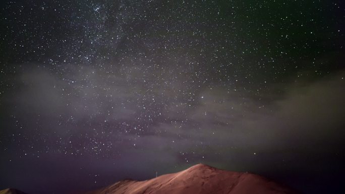 川西新都桥银河星空