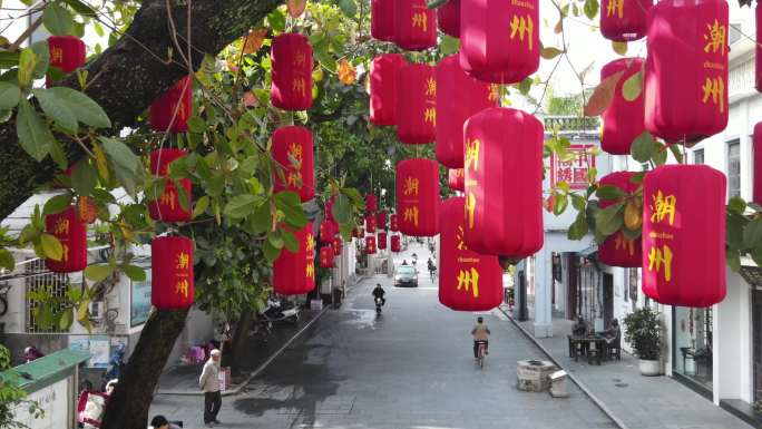 中国潮绣 潮州红灯笼