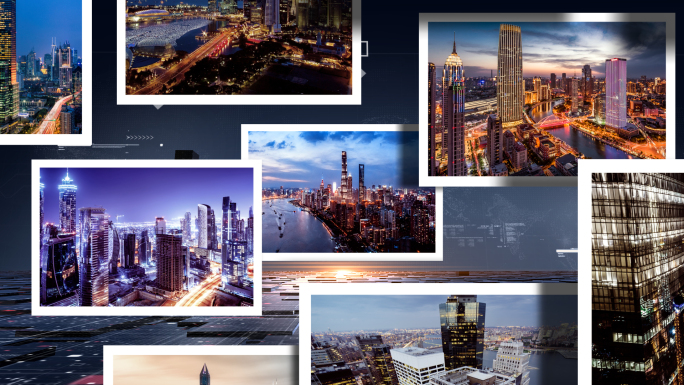 照片汇聚logo展示