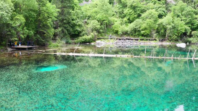 四川阿坝宣传片九寨沟景区航拍摄影