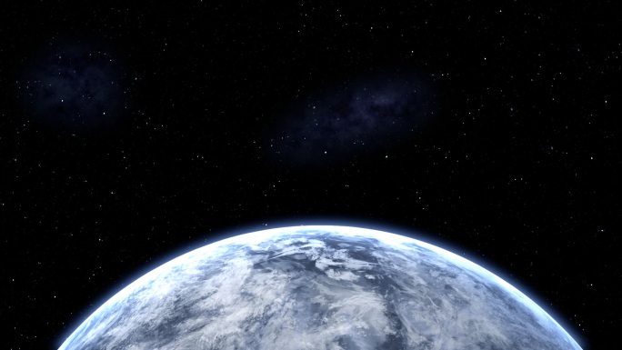 大气地球视频背景素材