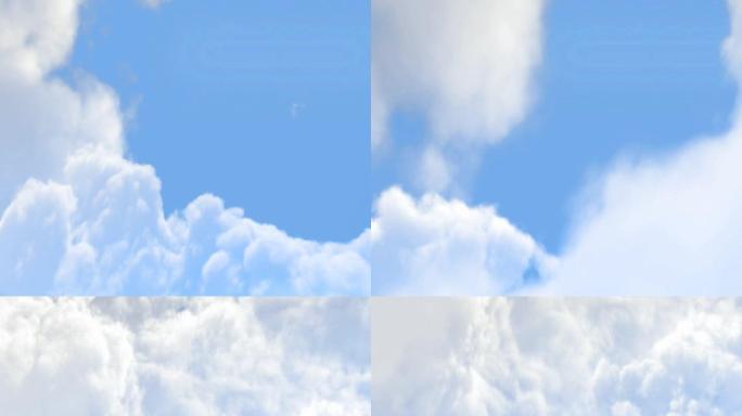 原创三维软件制作云朵