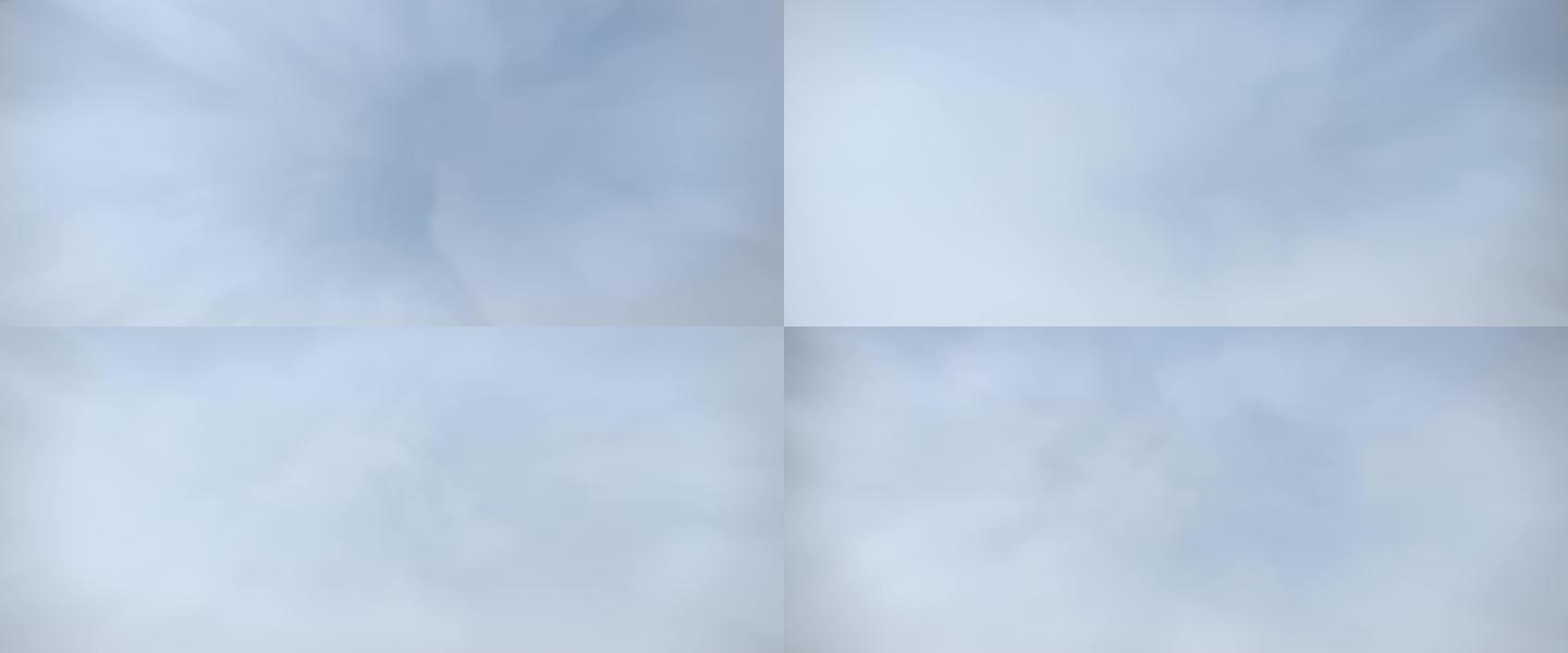 云层中穿梭效果渲染序列