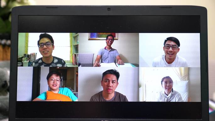 亚洲华人朋友在线视频会议
