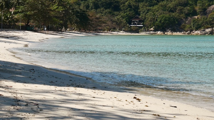 泰国天堂热带岛屿潘根岛潘根岛上的通奈潘崖海滩。