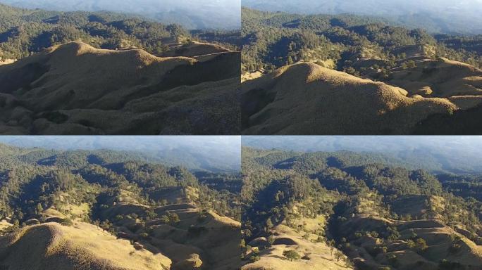 飞跃高山航拍大山巍峨大山气势山川航拍