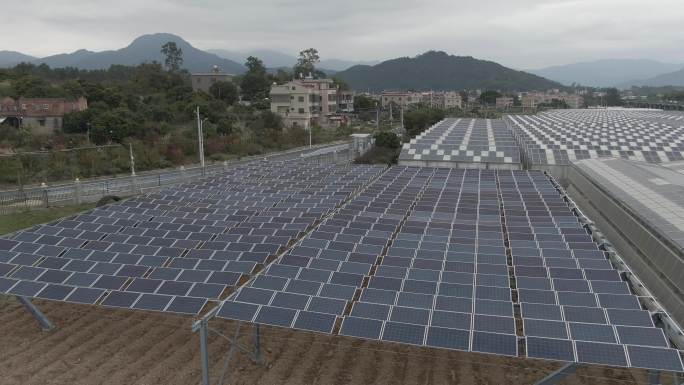 太阳能发电站能源环保公益