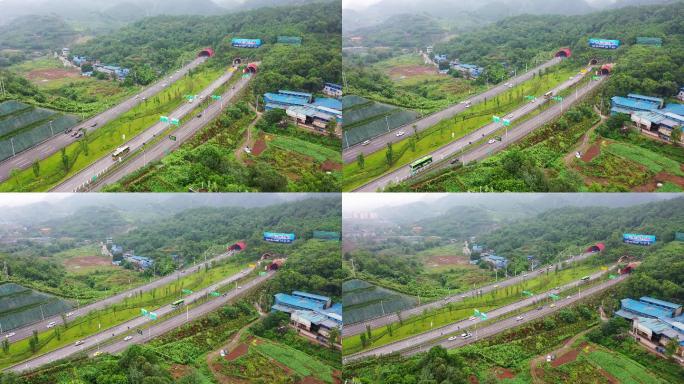 重庆九龙坡白市驿城市开发公路建设