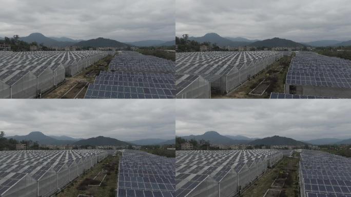 农村太阳能电池板可持续能源环境保护太阳能