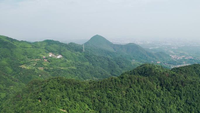 浙江金华金华山村落山林