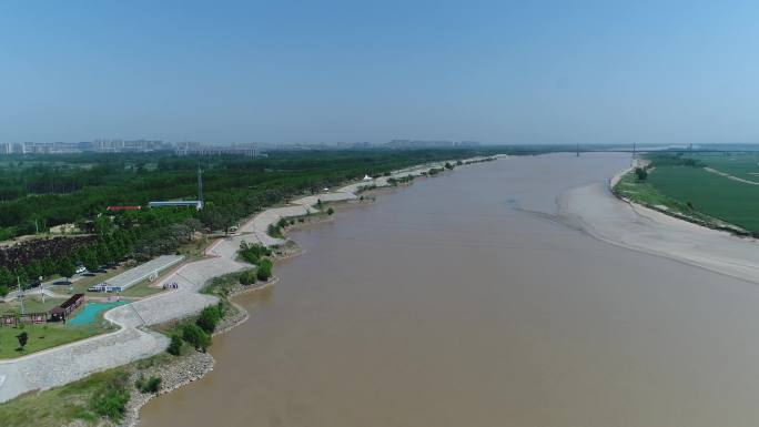 济阳黄河空镜头