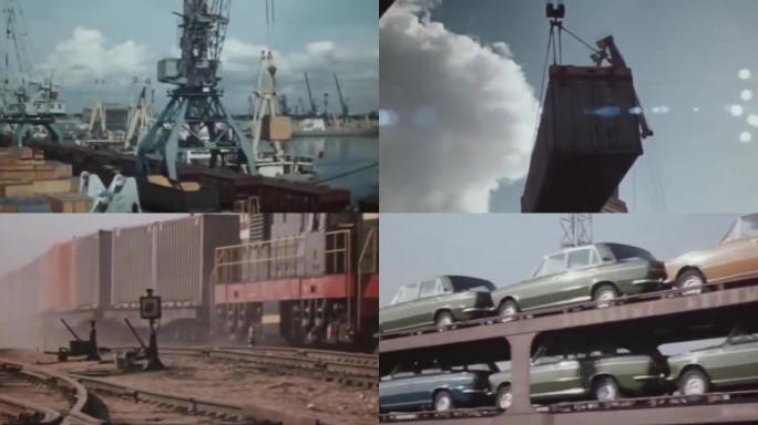 80年代海洋运输铁路运输货运