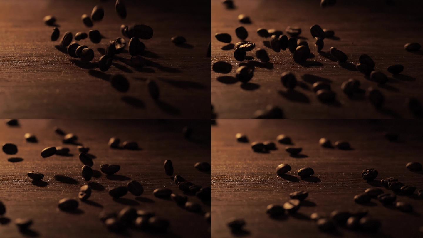 咖啡豆掉落云南咖啡豆烘焙咖啡豆意式咖啡豆