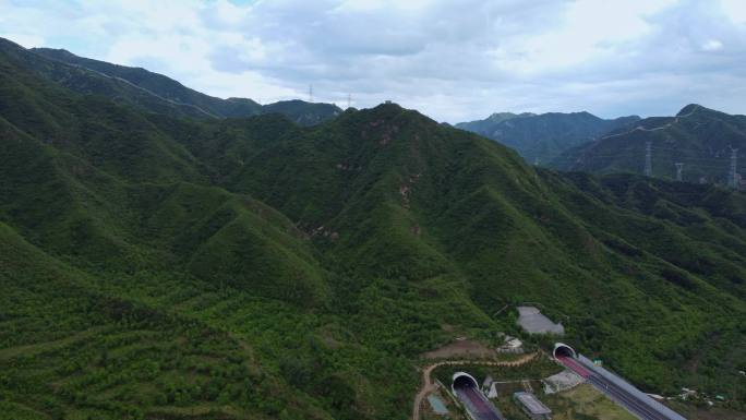 [4K]航拍素材.延庆石峡关长城远眺