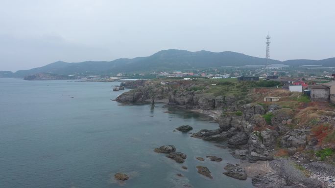 大连小黑石海边风景