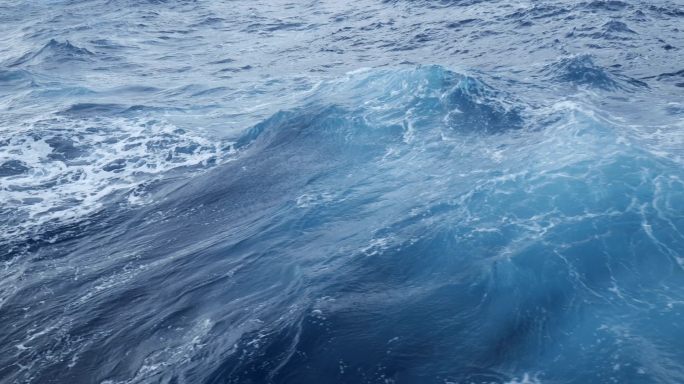 【4K】海面-深海大风浪