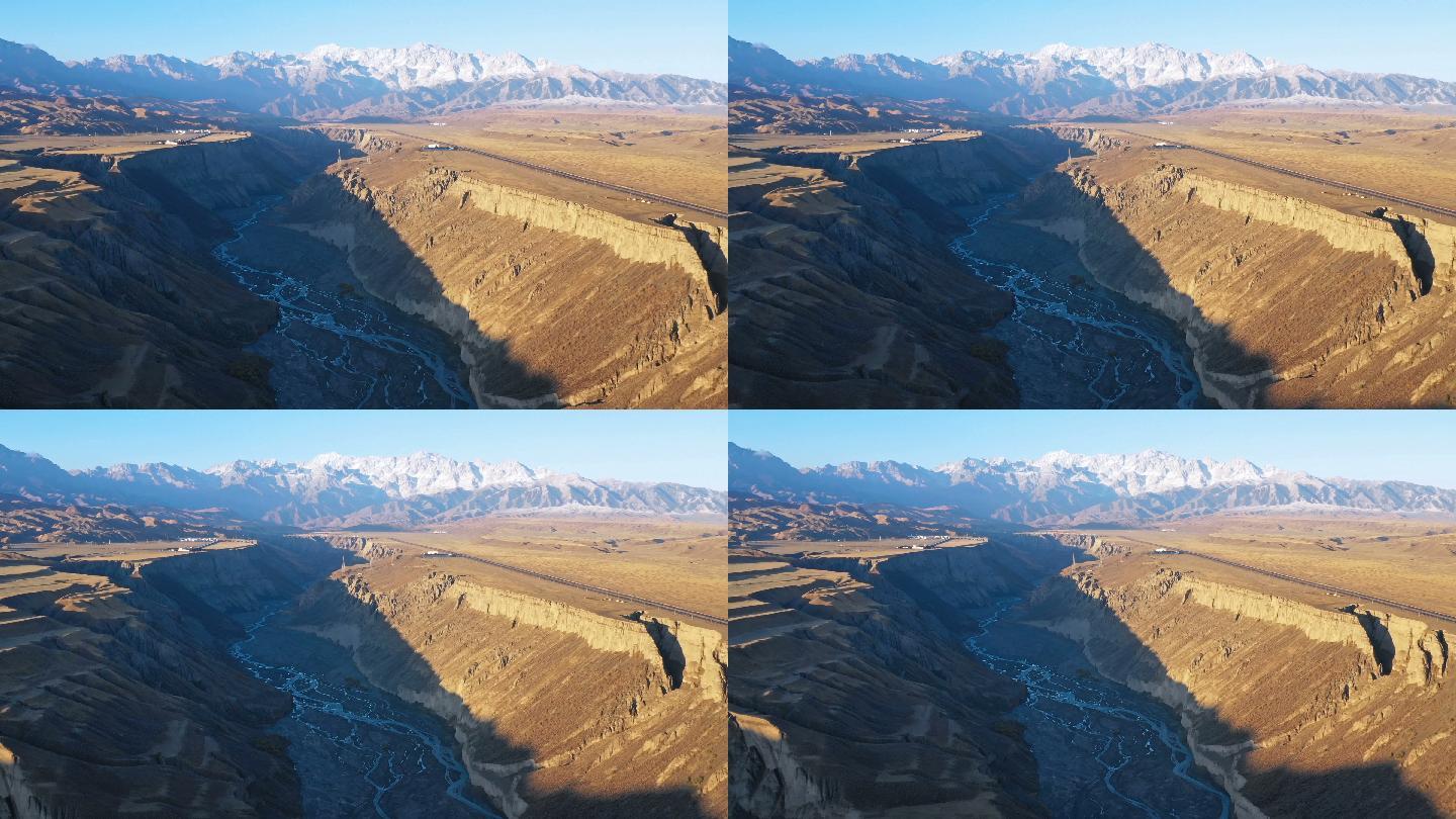 新疆安集海大峡谷航拍