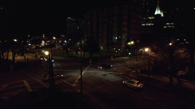 亚特兰大市中心夜景