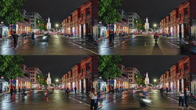 【正版素材】泉州钟楼夜景C0338