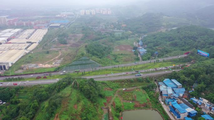 重庆九龙坡区白市驿工业厂房公路隧道