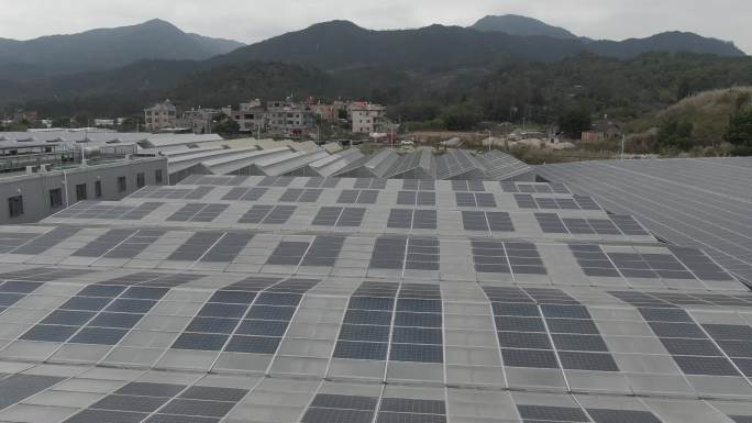 种植棚屋顶绿色技术太阳能电池板耕地