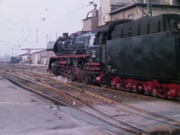 80年代蒸汽火车