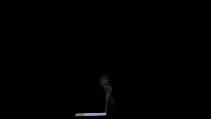 【模拟透明】烟头烟雾
