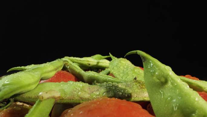 8k创意蔬菜西红柿豆角