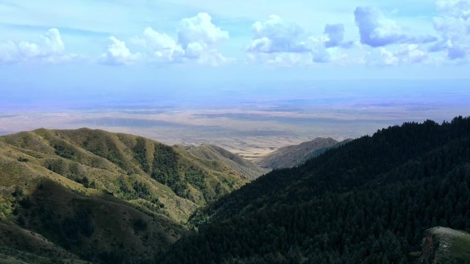 宁夏红寺堡罗山延时摄影