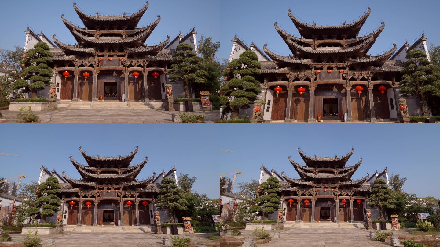 徽派建筑 古建筑 园林 中国风 古迹名胜
