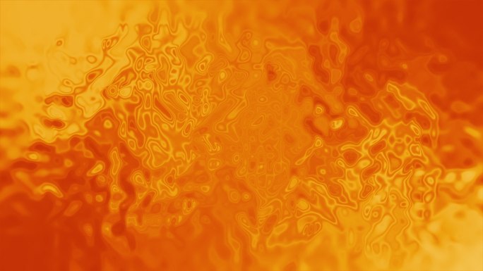4K抽象橙色冰冻冰和玻璃效果背景库存视频循环图像