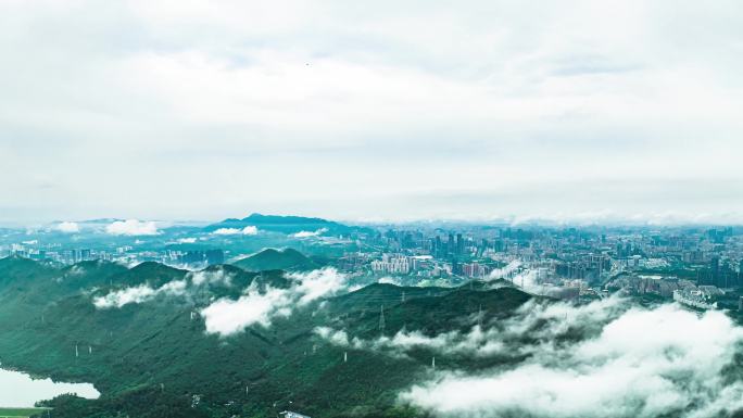 深圳大气云海航拍