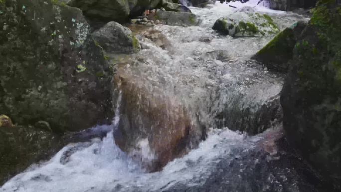 溪流溪水河谷大自然山泉水