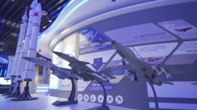 中国航天展览航天火箭卫星模型月球车模型