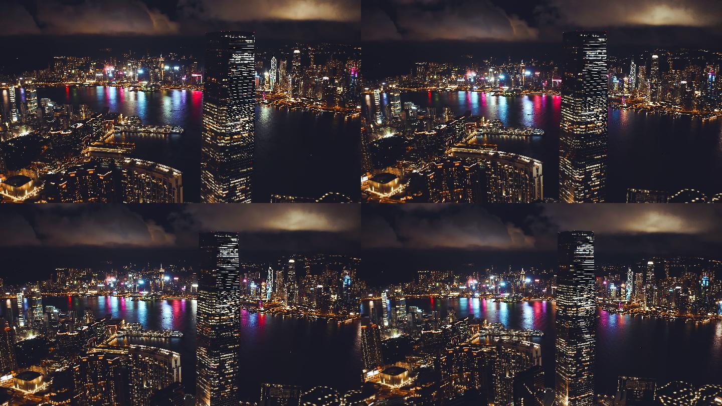 香港维多利亚港夜景