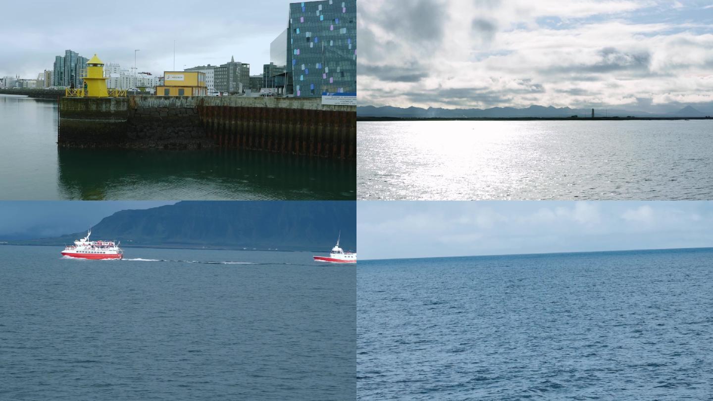 冰岛 旅行 观鲸 雷克雅未克 北欧 码头