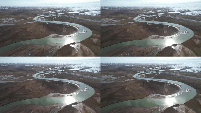 原创 青海果洛州玛多县三江源黄河源头航拍