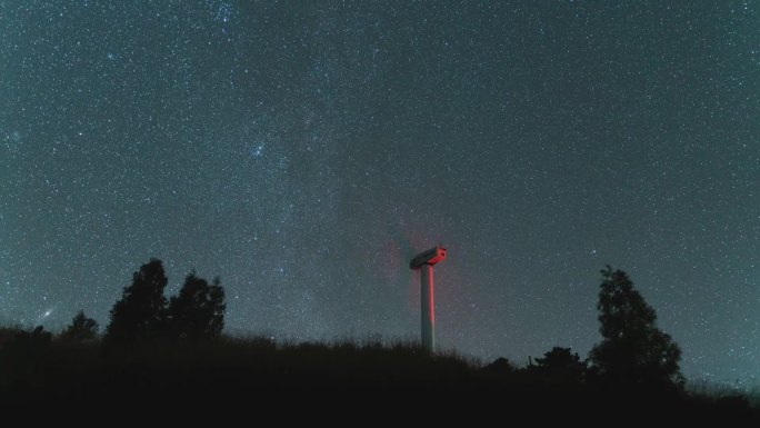 咸宁九宫山星空延时