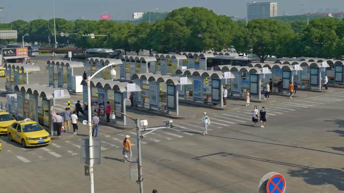 昆山交通道路地面实拍