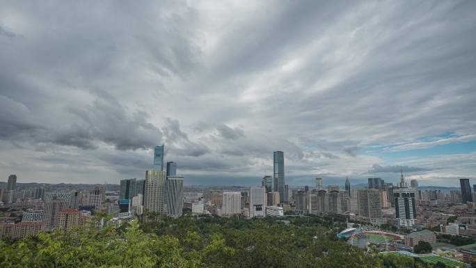 大连城市中心延时