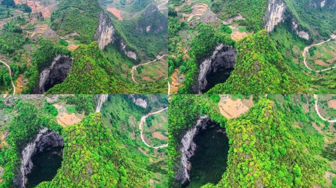 原始森林洞穴岩溶山川丛林奇观