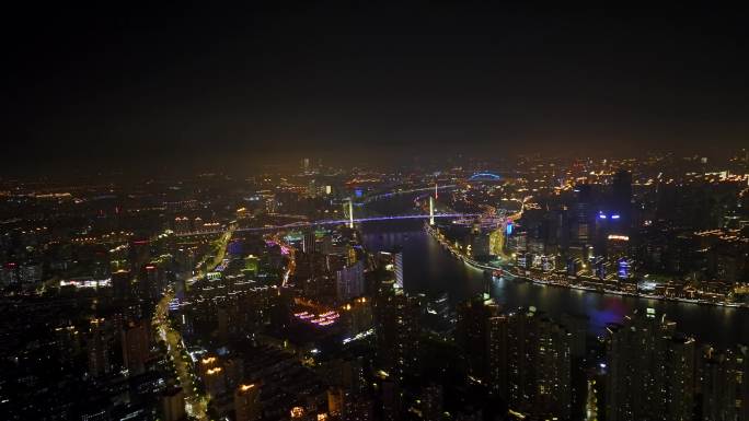 上海浦东滨江夜景