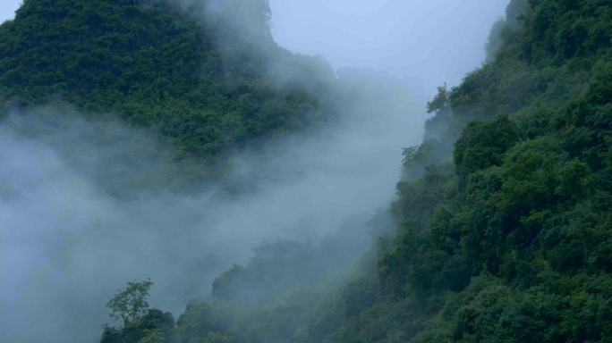 山间雾气