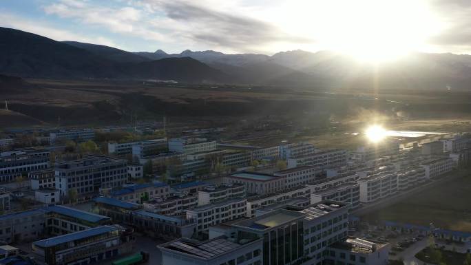 西藏自治区山南市隆子县4K航拍