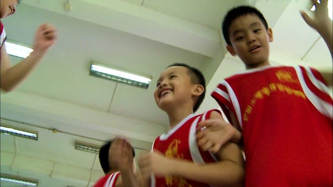 体育运动 打篮球 儿童 少年宫