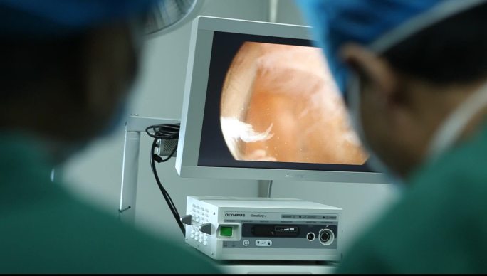 医生腔镜针刀可视技术医疗设备医疗技术展示