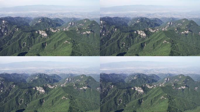 4K航拍秦岭自然风光B