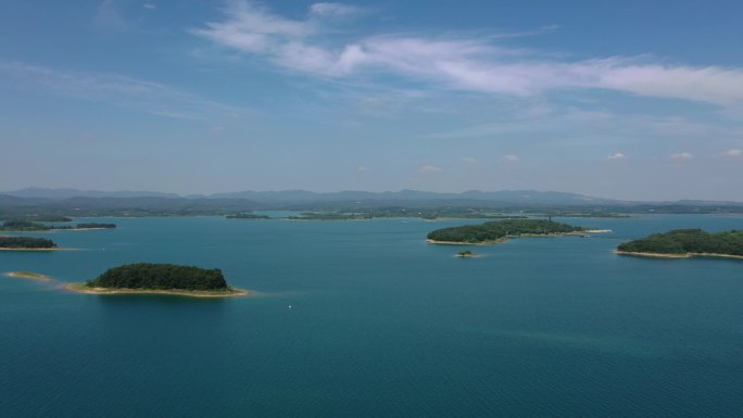 湖北荆门漳河水库风光