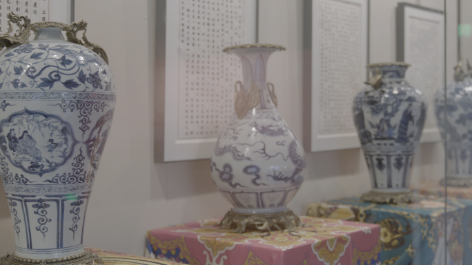 博物馆 中国历史文化 青花瓷 瓷器 官窑